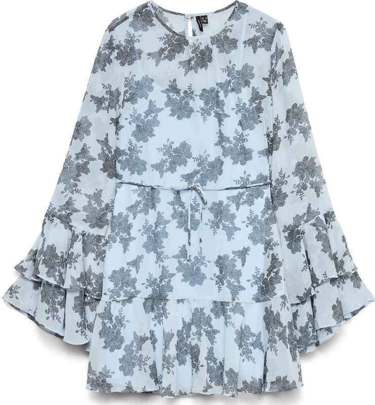 Vmcamille - Korte Jurk - Hoge Hals - Lange Mouwen - Regular Fit