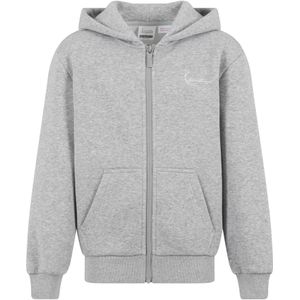 Karl Kani Sweatvest 'Essential'  grijs gemêleerd