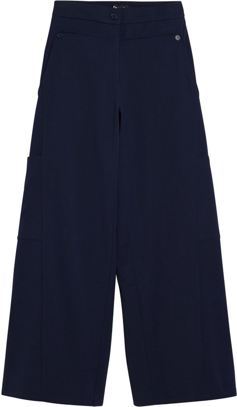 Desigual - Cargobroek - Navy - Wide Leg - High Waist