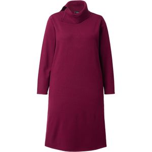 Ulla Popken Gebreide jurk  bordeaux
