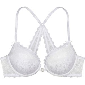 Bralette - Wit - Kant - Met Beugel - Geïntegreerd Kussen