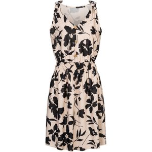 Cloud5ive Jurk  beige / zwart