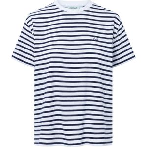 CODELLO Shirt  blauw / wit
