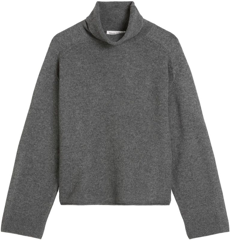 Marc O'Polo - Coltrui - Effen - Boxy Fit - Wolmix