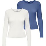 JDY - Top - 2-pack - Zacht - Lange Mouwen - Regular Fit