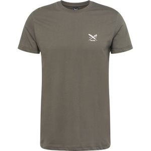 Iriedaily Shirt  donkergroen / wit