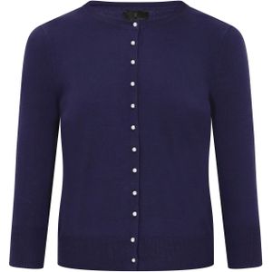 DreiMaster Klassik Gebreid vest  navy