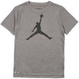 Jordan - Shirt - Grijs - Ronde Hals - Kwartmouw