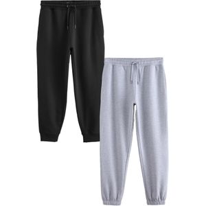 Next Broek  lichtgrijs / zwart