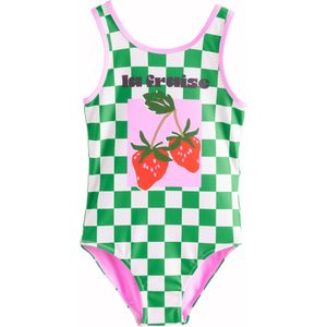 Next Badpak  groen / rosa / rood / wit