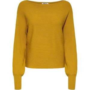 Onladaline - Gebreide Pullover - Regular Fit - Boothals - Lange Mouwen