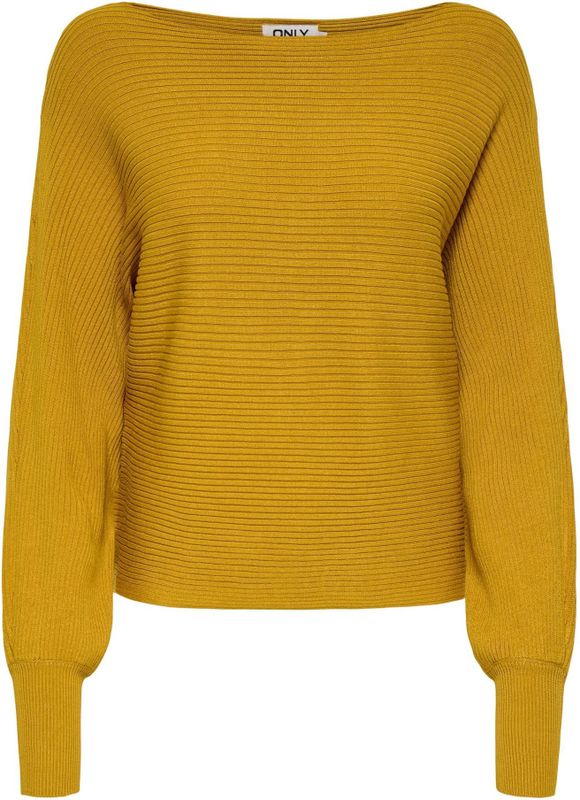 Onladaline - Gebreide Pullover - Regular Fit - Boothals - Lange Mouwen