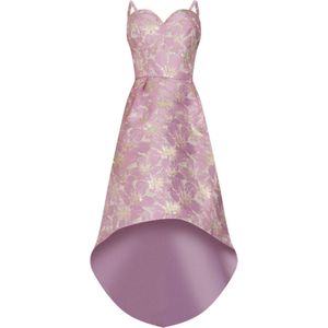 Chi Chi London Jurk  beige / lila