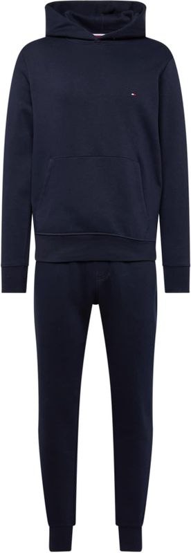 Tommy Hilfiger - FLAG LOGO TRACKSUIT - Joggingpak - Desert sky - 2-delig