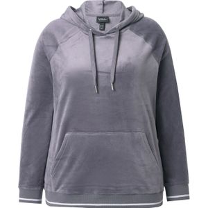 Ulla Popken Sweatshirt  donkergrijs