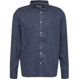 !Solid Overhemd 'Pete'  donkerblauw