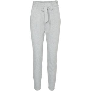 VERO MODA Bandplooibroek 'EVA '  lichtgrijs