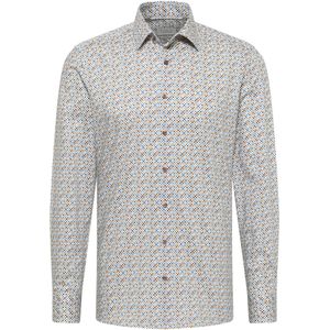 Eterna - Overhemd - Blauw - Slim fit - NON IRON (strijkvrij)