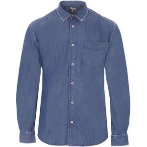 Distretto12 Overhemd  blauw denim