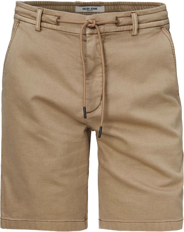 Salsa Jeans - 21008010 - Korte Jeans - Beige - S-Activ Regular Fit