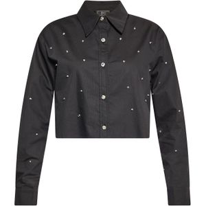 faina Blouse  zwart / zilver