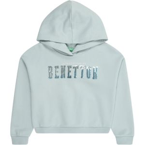 UNITED COLORS OF BENETTON Sweatshirt  mintgroen / wit