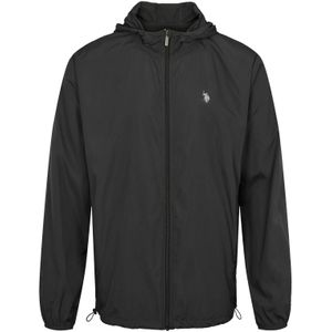 U.S. POLO ASSN. Tussenjas 'Owe'  zwart
