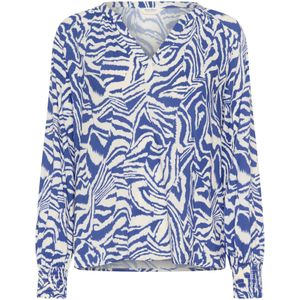 Part Two Blouse 'Tennie'  blauw / wit