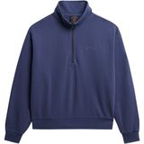 Superdry - Essential Logo - Sweatshirt - Met Halve Rits