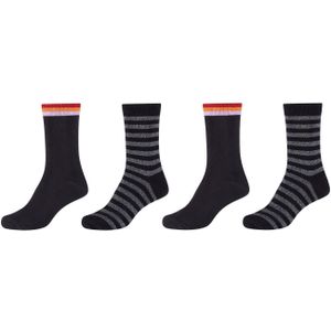 s.Oliver Sokken  grijs / oranje / rood / zwart