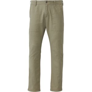 Broek - Korte Broek - Linnenblend - Ontspannen Pasvorm - Met Riemlussen en Zakken