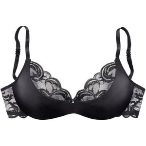 PETITE FLEUR GOLD BH  zwart