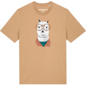 Watapparel Shirt 'Lama'  beige / gemengde kleuren