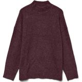 VERO MODA Trui 'VMILSE'  bourgogne