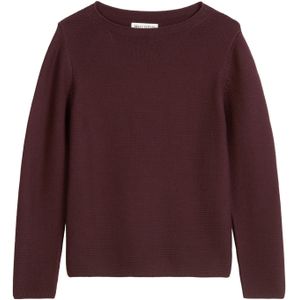 Marc O'Polo - Trui - Wijnrood - Knitwear - Lange Mouw