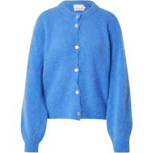 Noella Gebreid vest 'Kae'  azuur