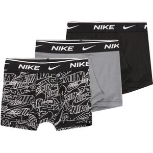 Nike - Haddad Kinderen 1 - Boxershorts - DK GREY HEATH - 3 stuks