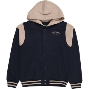 Abercrombie & Fitch Sweatvest  taupe / nachtblauw