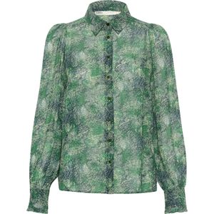 InWear Blouse 'Davila'  blauw / groen / wit