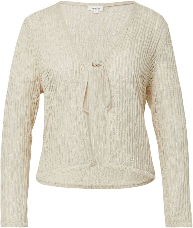 s.Oliver - Strickjacke - Vest - Luchtig - V-halslijn