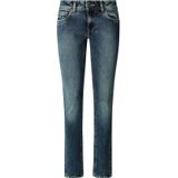 Pepe Jeans - Jeans - Blauw - Slimfit - Low Waist