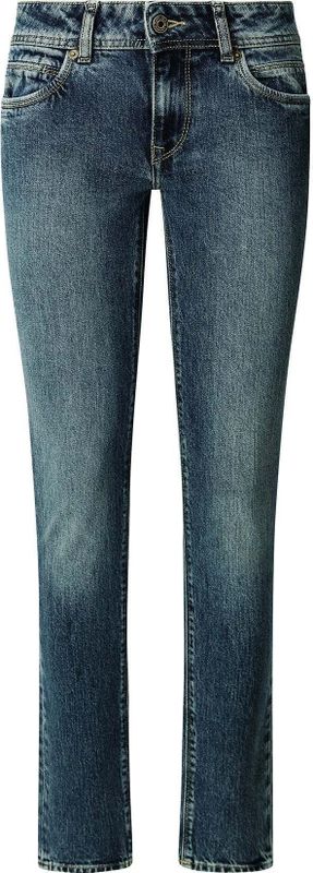 Pepe Jeans - Jeans - Blauw - Slimfit - Low Waist