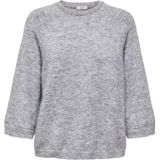 Jdyalva - Gebreide Pullover - O-hals - 3/4 Mouwen - Strass Steentjes
