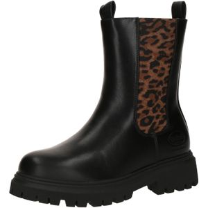 Dockers by Gerli Laarzen  kastanjebruin / cognac / zwart