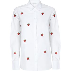 TATUUM Shirt  rood / offwhite