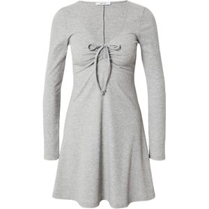 ABOUT YOU Jurk 'Auguste'  grijs gemêleerd