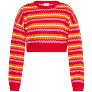 IZIA Trui  geel / pink / rood / wit