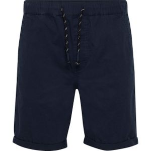 !Solid Chino  donkerblauw / wit