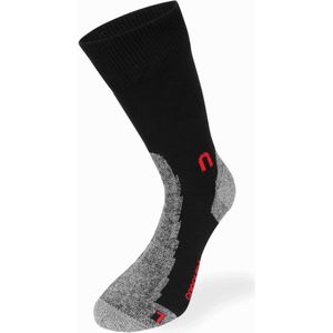 normani Sportsokken  grijs / oranje / zwart