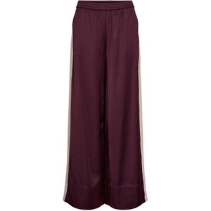 NÜMPH - NUSANTINA - Broek - Wijnrood - Lang/maxi